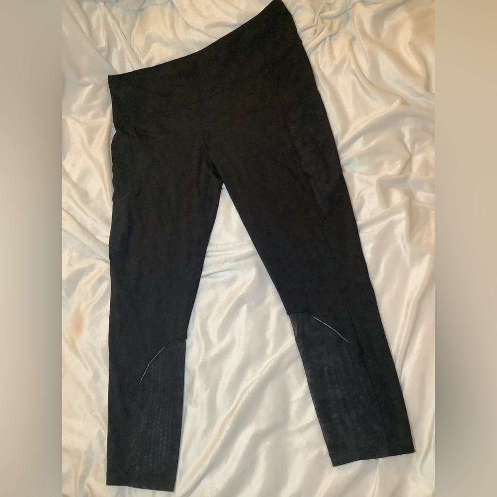 Lululemon fast and free high rise crop 23” mesh